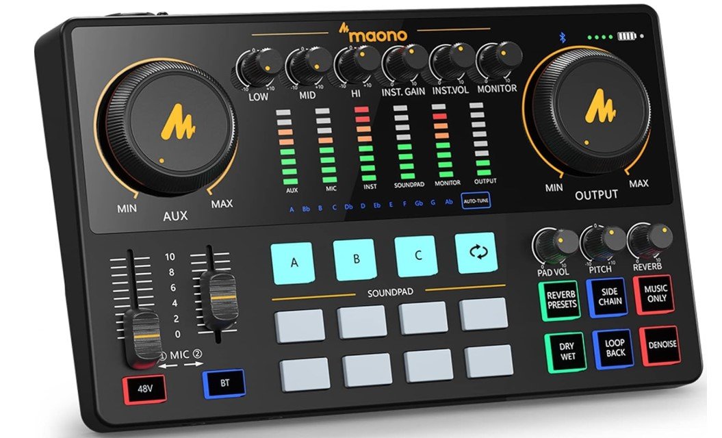 MAONO Audio Interface, MaonoCaster 10-Channel Podcast