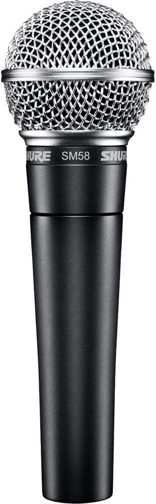 Shure SM58 Pro XLR Dynamic Microphone - Professional Studio & Live Performance