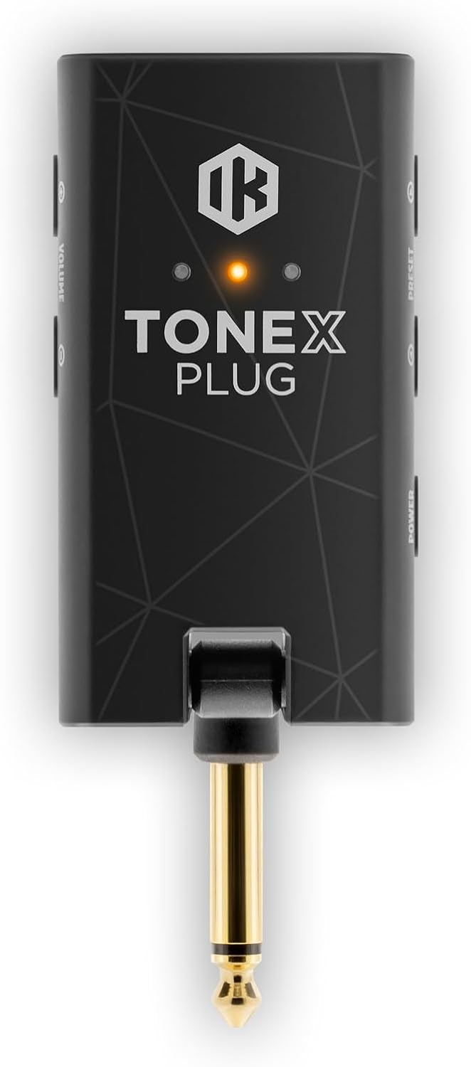 IK Multimedia TONEX Plug: Portable AI-Powered Guitar & Bass Headphone Amplifier