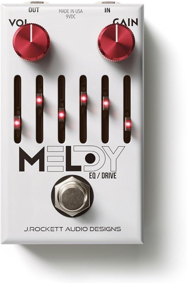 J. Rockett Audio Designs Q Series Melody Overdrive and 6-Band EQ Guitar Effects