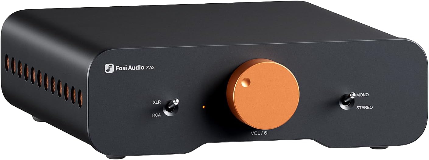 Fosi Audio ZA3 Balanced Stereo Amplifier Home Audio Component Mini 2 Channel