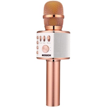 BONAOK Wireless Bluetooth Karaoke Microphone,3-in-1 Portable Handheld Karaoke