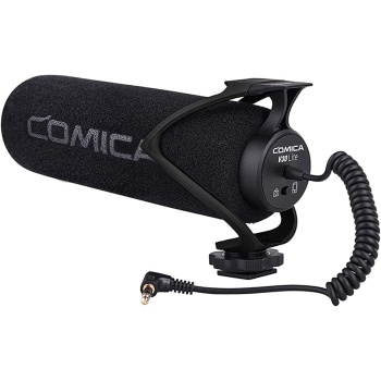 COMICA CVM-V30 LITE Video Microphone,Super-Cardioid Condenser On-Camera Shotgun