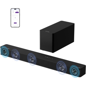 ULTIMEA 5.1CH Surround Sound Bar with Subwoofer, Dolby Atmos, VoiceMX