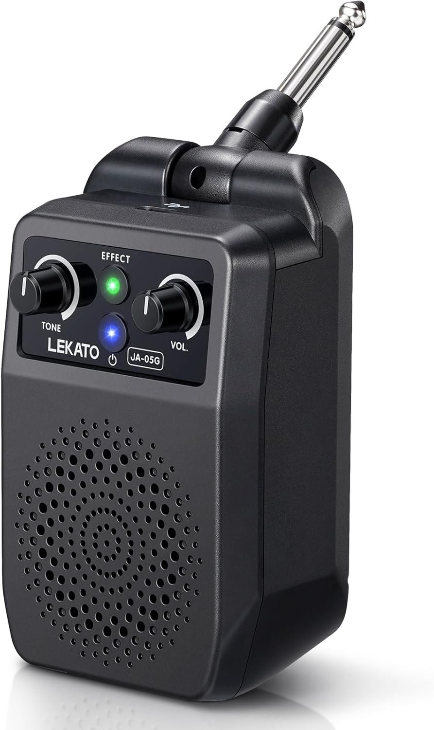 LEKATO Mini Electric Guitar Amp 5W, Portable Guitar Amp Bluetooth