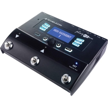 TC Helicon PLAY ACOUSTIC 3-Button Vocal and Acoustic Guitar Effects Stompbox