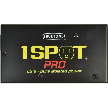Truetone 1 SPOT Pro CS6 Low Profile Guitar Pedal Power Supply with 6 Isolated