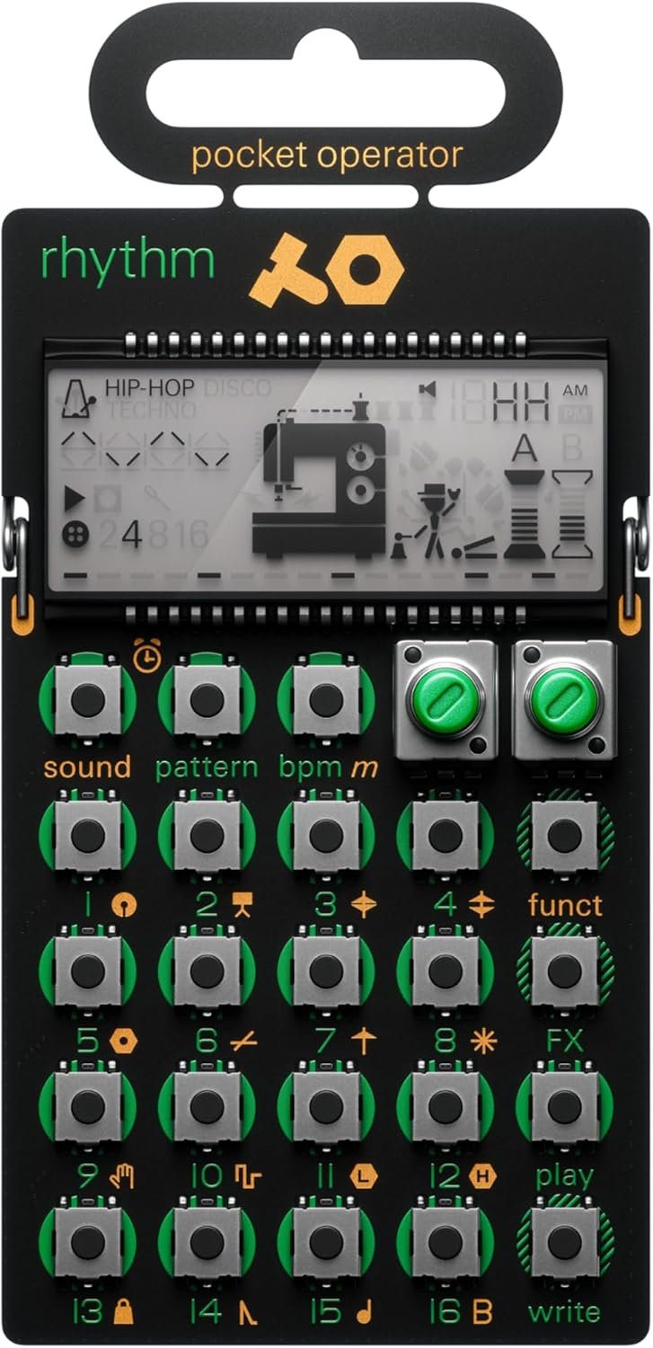 teenage engineering pocket operator PO-12 rhythm, drum machine and sequencer