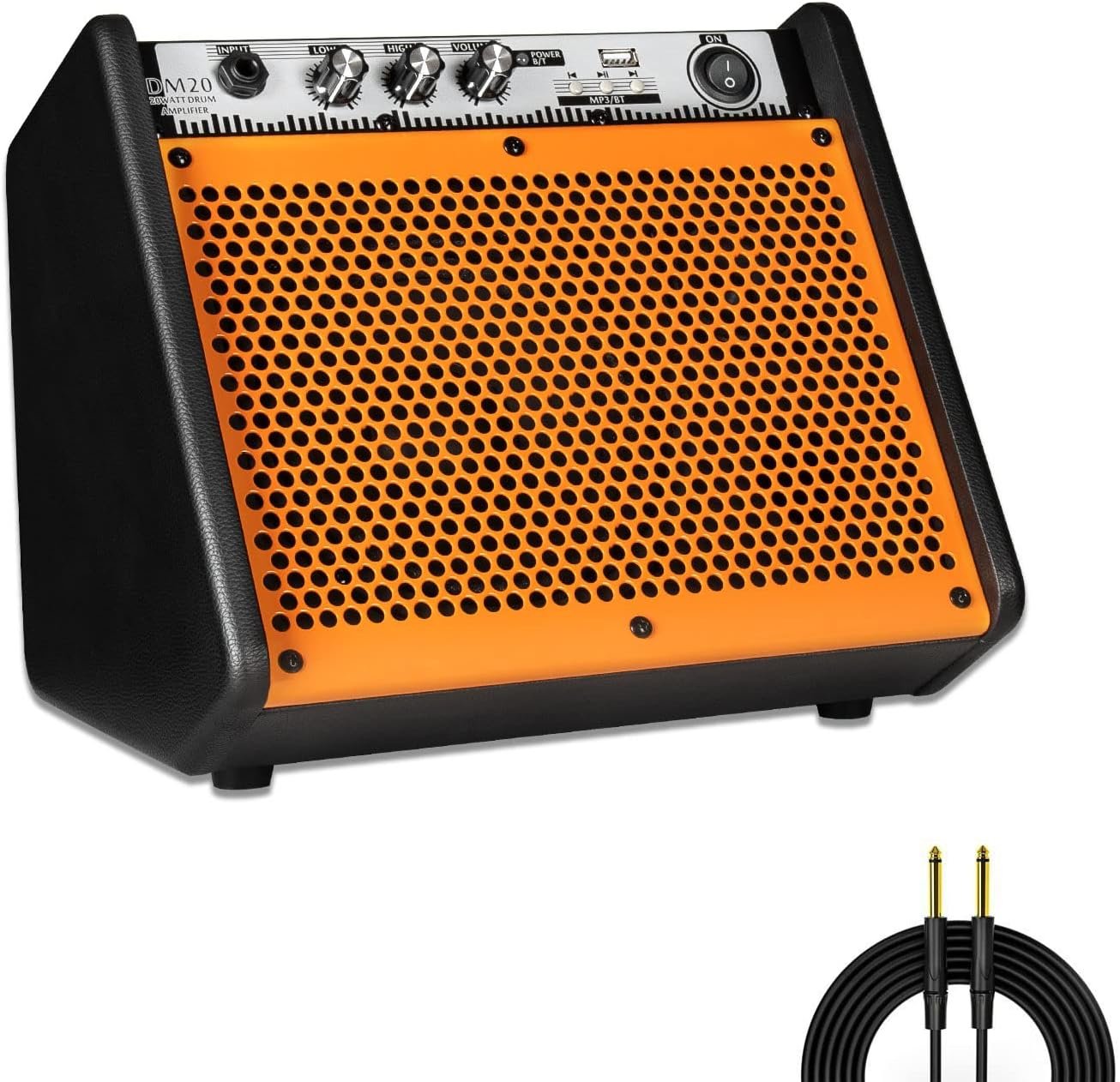 Coolmusic Keyboard AMP 20W Bluetooth Keyboard Amplifier,Electric Drum