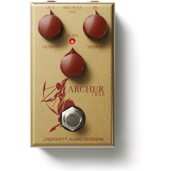 J. Rockett Audio Designs Tour Series Archer IKON Overdrive and Boost Guitar