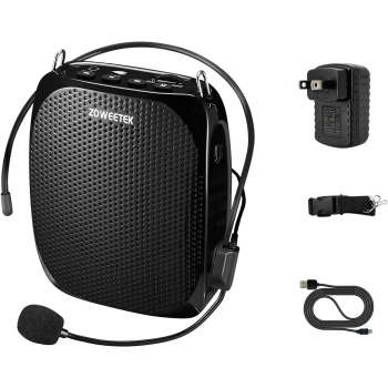 ZOWEETEK ZW-Z258 Portable Rechargeable Mini Voice Amplifier for Teachers