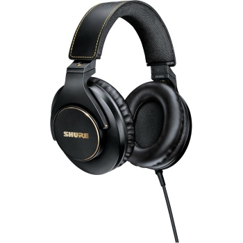 Shure SRH840A Over-Ear Wired Headphones for Critical Listening & Monitoring