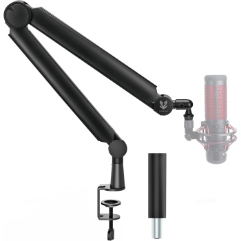 Sensic SA-30 Microphone Boom Arm, 360° Rotatable Mic Stand with 6 inch riser