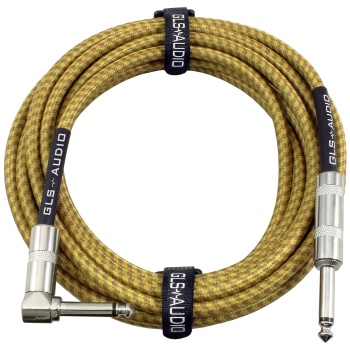 GLS Audio Instrument Cable - Amp Cord for Bass & Electric Guitar