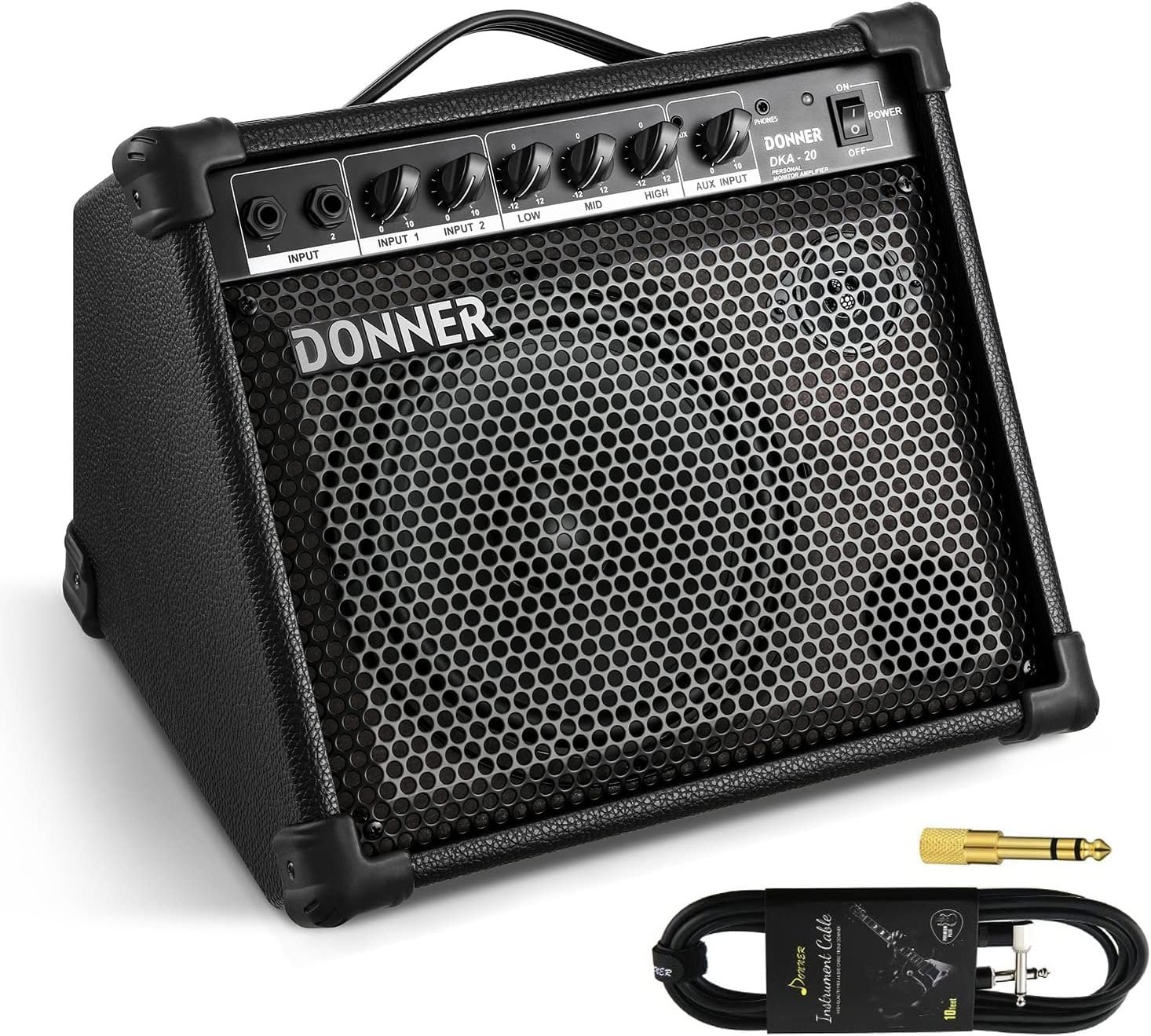 Donner DKA-20 Keyboard Amplifier 20 Watt Keyboard AMP