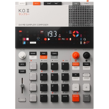 teenage engineering EP–133 K.O. II sampler, drum machine and sequencer