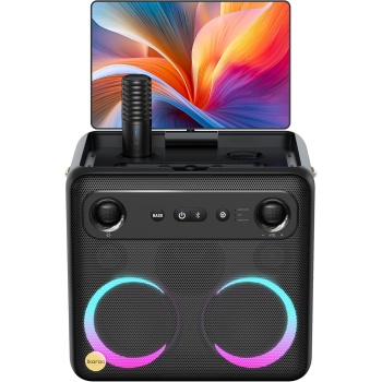 Smart Karaoke Machine for Adults - with Lyrics Display, 64GB Karaoke Tablet