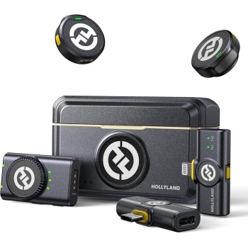 Hollyland Lark M2 Wireless Lavalier Microphone for