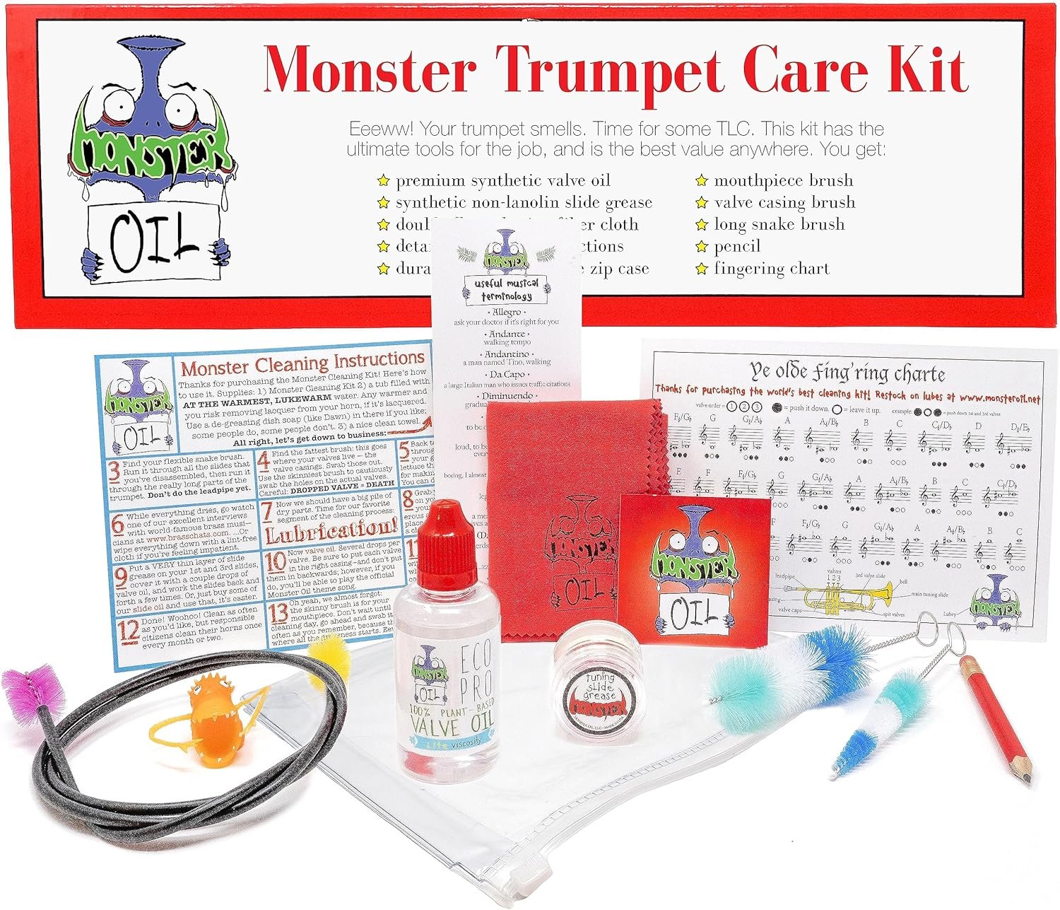 Monster Trumpet Cleaning Kit | USA-Based and Veteran-Owned!