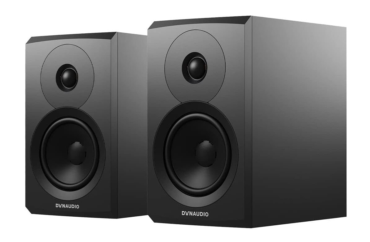 Dynaudio Emit 10 Compact Bookshelf Speaker - Pair (Black Satin)