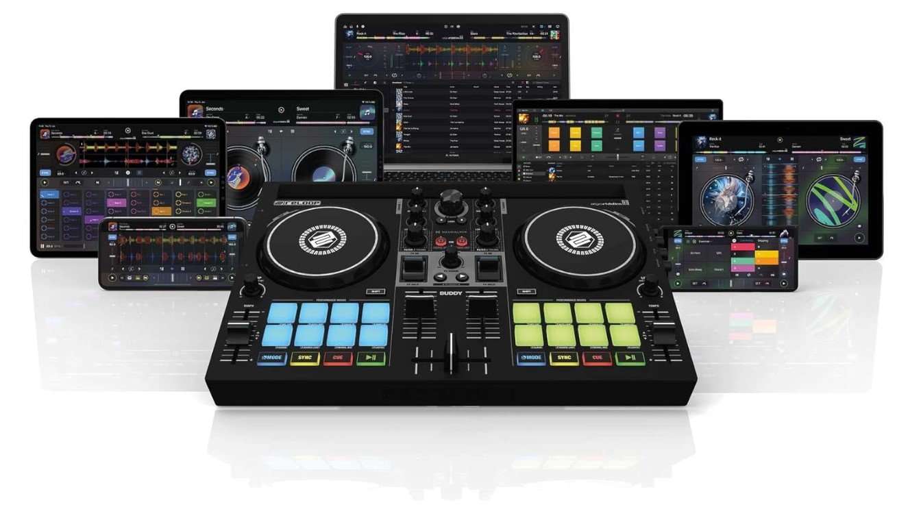 Reloop 2 Channel DJ Controller for IOS & Computer (BUDDY)