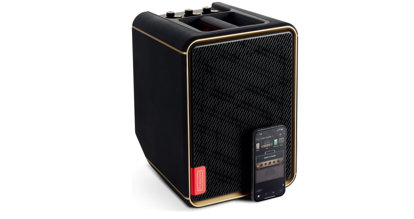 Positive Grid Spark Edge 65W Portable 4-Channel Smart Guitar Amp & PA System with Built-in Looper