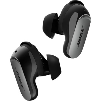 Bose QuietComfort Ultra Earbuds (2nd Gen) - Wireless Noise Cancelling Earbuds with Mic, Immersive Audio, USB-C Charging, Up to 6 Hours Battery, IPX4 Rating, Black