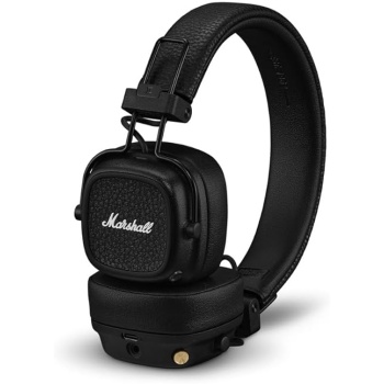 Marshall Major V On-Ear Wireless Bluetooth Headphones - Black