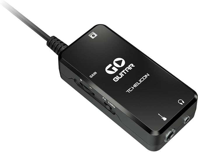 TC Helicon GO GUITAR Portable Guitar Interface for Mobile Devices