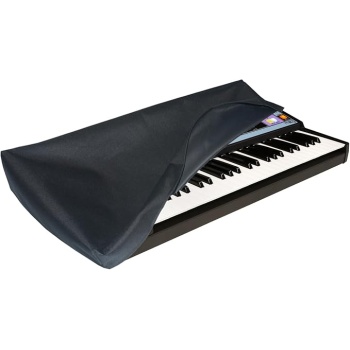DigitalDeckCovers Dust Cover for MOOG MATRIARCH Synthesizer Keyboard [Antistatic, Water Resistant, Premium Black Fabric, Heavy Duty]