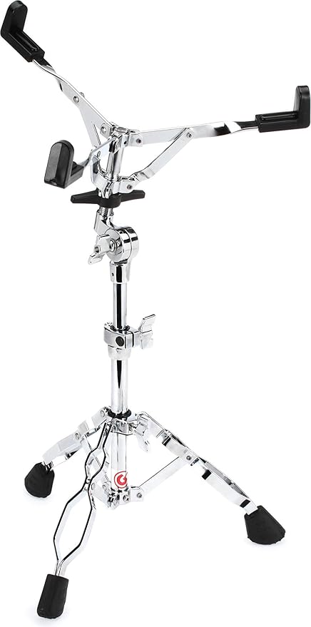 Gibraltar Double Braced Lightweight Snare Stand, Snare Drum Stand, Double Braced Percussion Chrome Drum Hardware, 4706