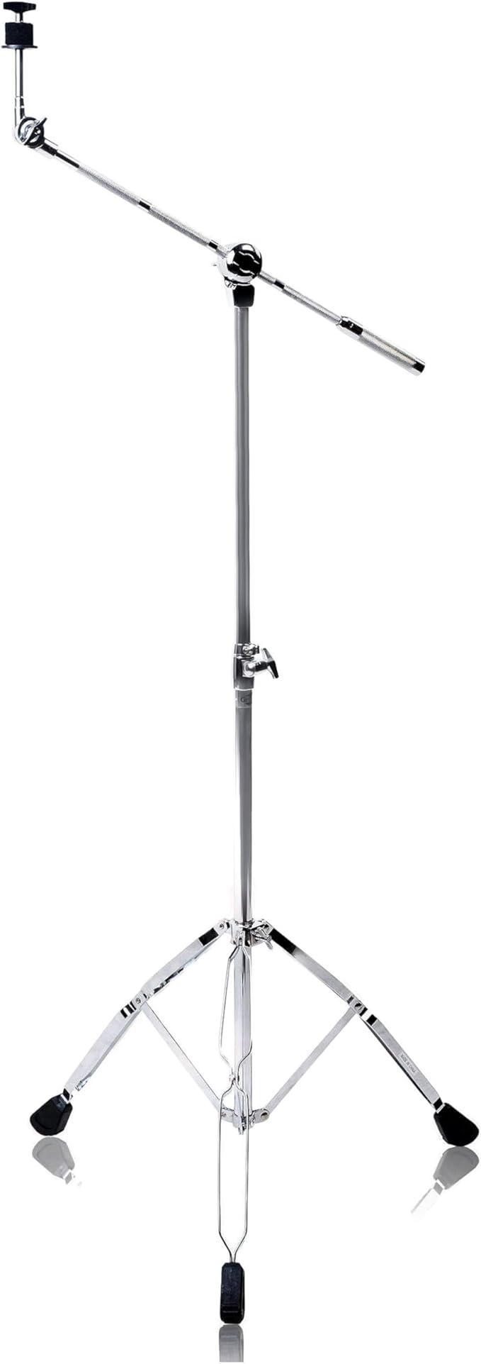 Griffin Cymbal Boom Stand (Percussion TiltPro X Edition) Heavy-Duty Double Braced Drum Hardware with Counterweight Arm for Crash, Ride