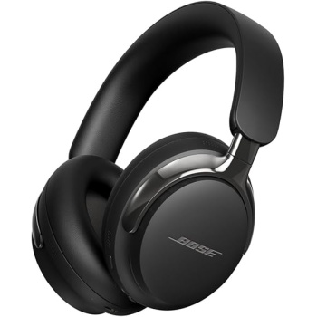 Bose QuietComfort Ultra Bluetooth Headphones (2nd Gen), Wireless Headphones with Spatial Audio, Over Ear Noise Cancelling with Mic, Up to 30 Hours of Play time, Black