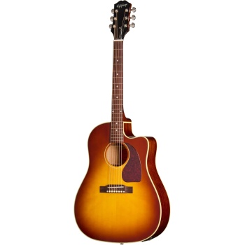 Epiphone Inspired by Gibson J-45 Standard EC, Honey Burst with Bag