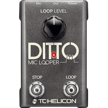 TC Helicon Ditto Mic Looper Pedal (DittoMicd1)