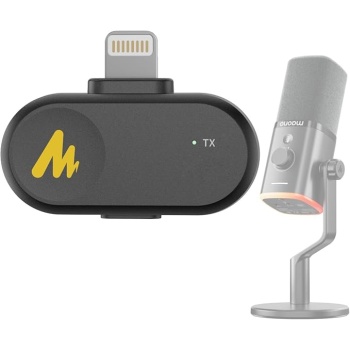 MAONO PD100W Wireless Microphone Lightning Receiver Accessories, Only Supports PD100W Microphone