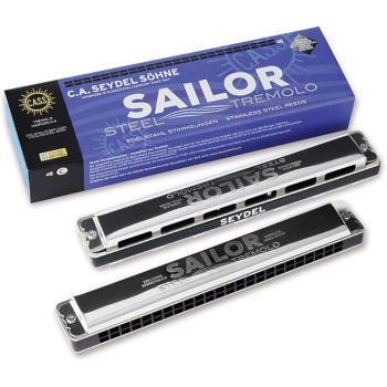Seydel Sailor Steel tremolo harmonica - C