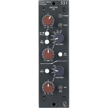 Rupert Neve Designs 551 Inductor EQ (500 Series)