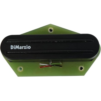 DiMarzio Super Distortion T Bridge Telecaster Single Coil Sized Humbucker Pickup - Black