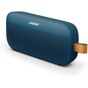 Bose SoundLink Flex Bluetooth Speaker (2nd Gen) - Portable Outdoor Speaker with Hi-Fi Audio, Waterproof and Dustproof, USB-C, Up to 12 Hours Battery Life, Twilight Blue - Limited Edition Color