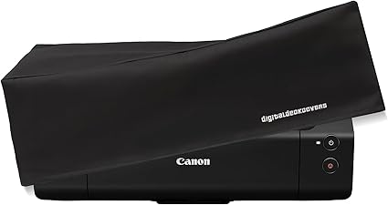 DigitalDeckCovers Dust Cover for Canon imagePROGRAF PRO-300 / PRO-310 & Pixma PRO-200 Printers – Antistatic, Water-Resistant, Scratch-Resistant, Black – Premium Protection for Home & Office Printing