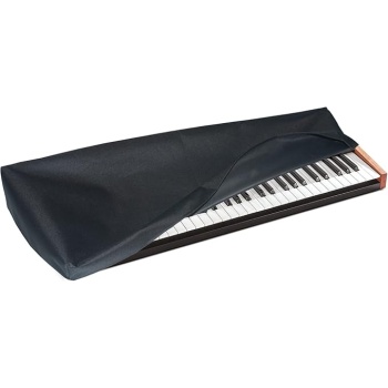 DiMarzio DAVE SMITH INSTRUMENTS PROPHET REV2 Dust Cover and Synthesizer Keyboard Protector [Antistatic, Water Resistant, Heavy Duty Premium Fabric, Black] by DigitalDeckCovers