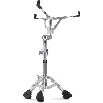 Griffin Snare Drum Stand (StageLOCK Series) – Heavy-Duty Double Braced Percussion Mount for Snares, Toms & Practice Pads – Adjustable Height & Tilt Basket