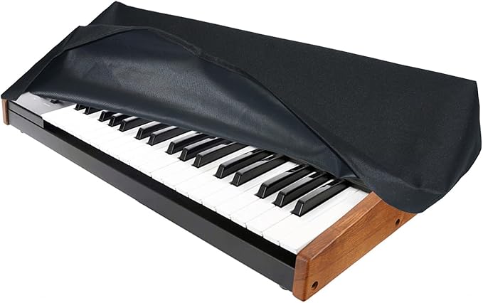 Premium Dust Cover for MOOG SUB 37, Subsequent 37, Little Phatty, Stage II – Water Resistant, Antistatic Synthesizer Protector by DigitalDeckCovers – Heavy Duty Black Fabric Cover