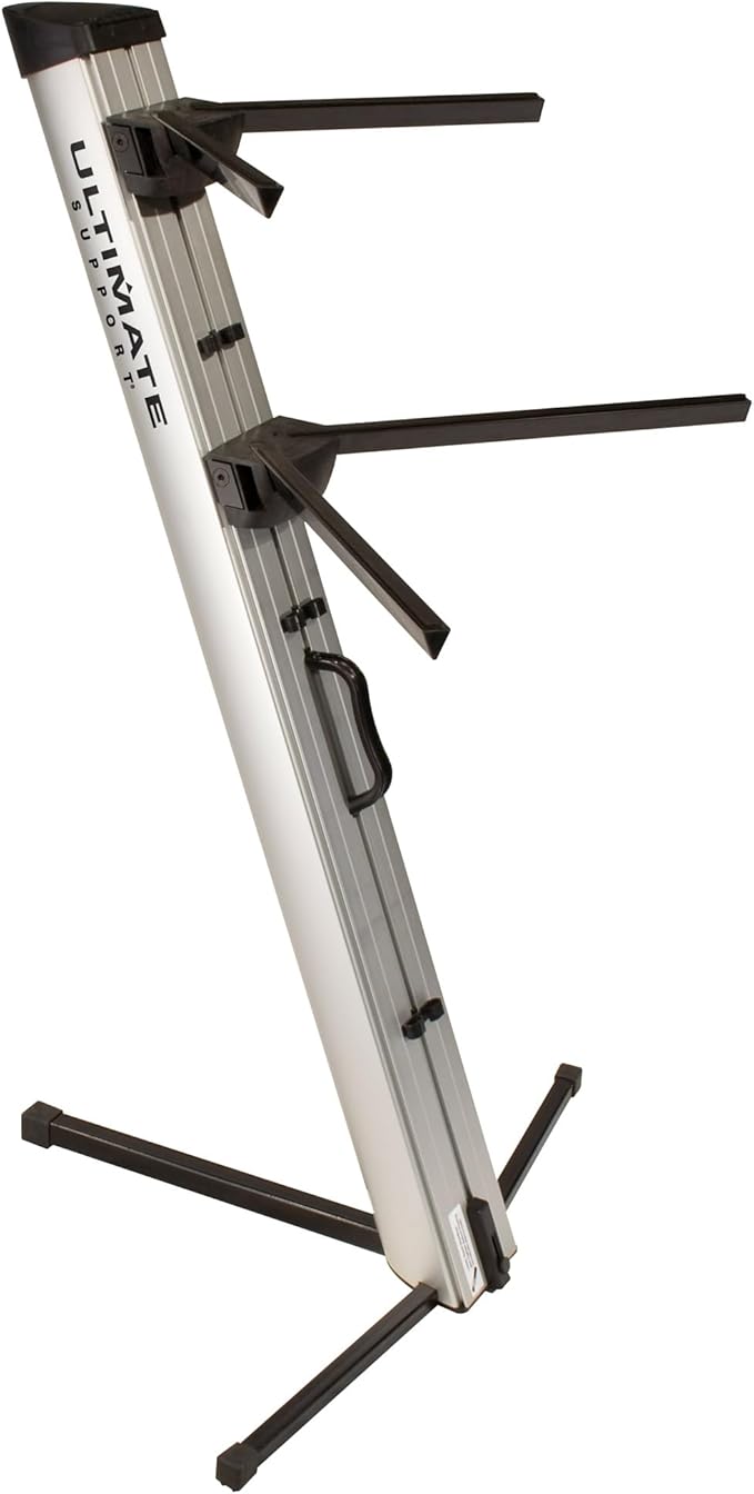 Ultimate Support AX-48 Pro S Apex Column Keyboard Stand – Silver
