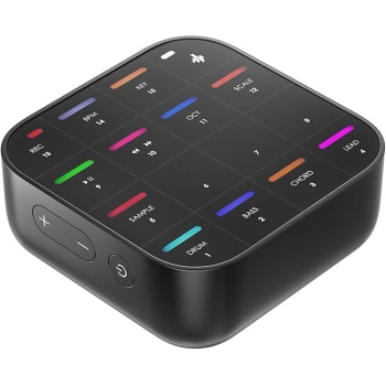 Donner MEDO Bluetooth MIDI Controller, Portable Groovebox | Chord, Sample, Lead, Bass, Drum | Built-in Looper and Synth | iOS, Mac, Windows, Android | Silicone Sleeve, Donner Play & MEDO SYNTH App