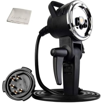 GODOX AD-H600B 600W Bowens Mount Flash Extension Head Protable Off-Camera Light Lamp for GODOX Witstro AD600B AD600BM (AD-H600B)