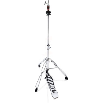 Griffin Hi-Hat Stand (ChromeElite Edition) – Drum Hardware with Pull Chain Pedal, Adjustable HiHat Mount & Double Braced Legs for Drummers