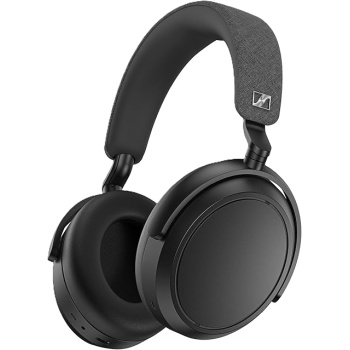 Sennheiser Momentum 4 Wireless Noise Cancelling Headphones - Bluetooth Headset for Crystal-Clear Calls with Adaptive Noise Cancellation, Over-Ear Headphones, 60h Battery Life, Folding Design, Black