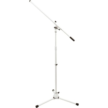 OnStage OnStage MS7801W Telescoping Microphone Boom Stand, White